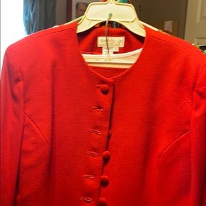 Savior Suit With White Tank Top Size 14